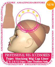 24pcs Nude Stocking Wig Caps for Lace Front Hair Wigs