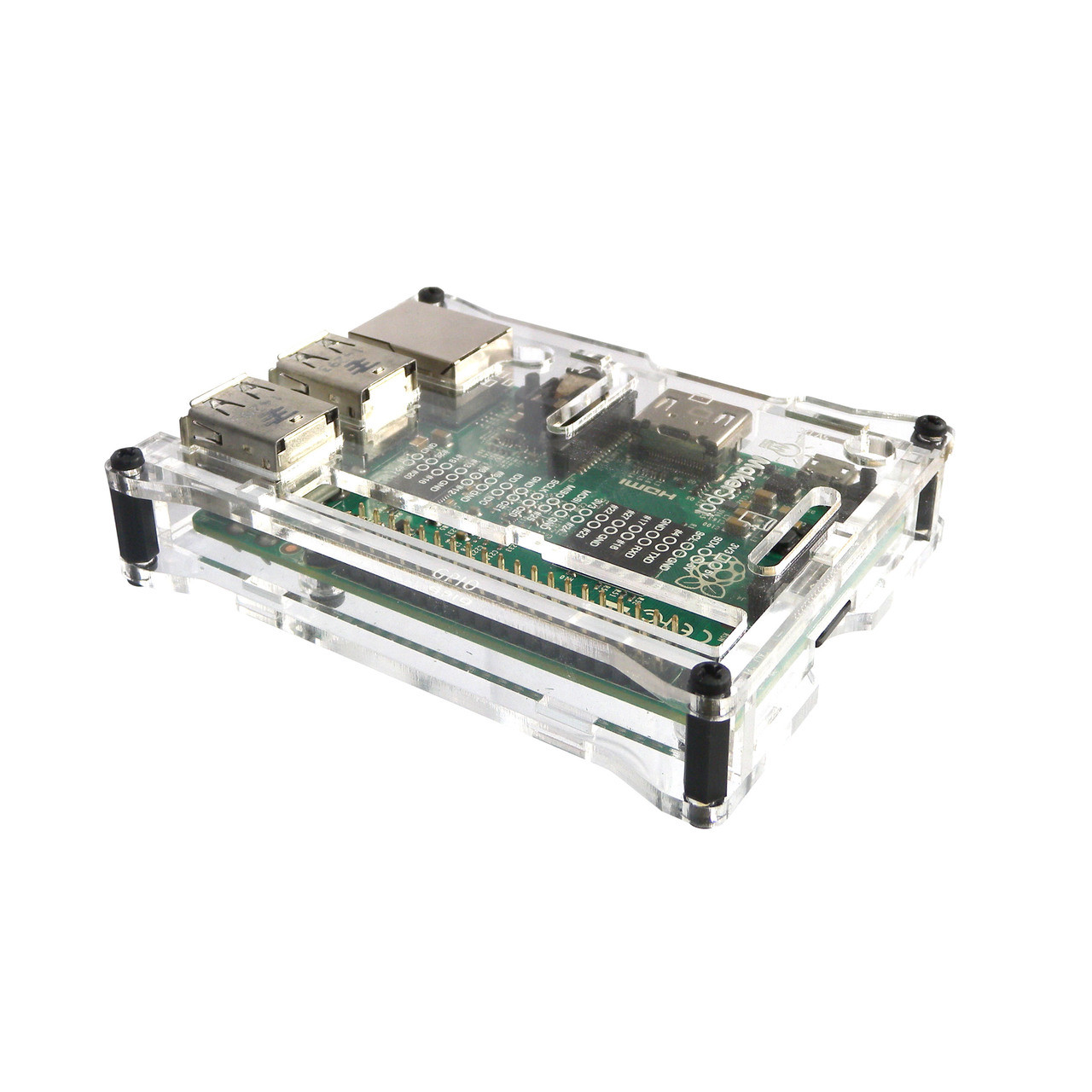 シングルボードコンピューター】RaspberryPi 3B V1.2 +ケース シングル