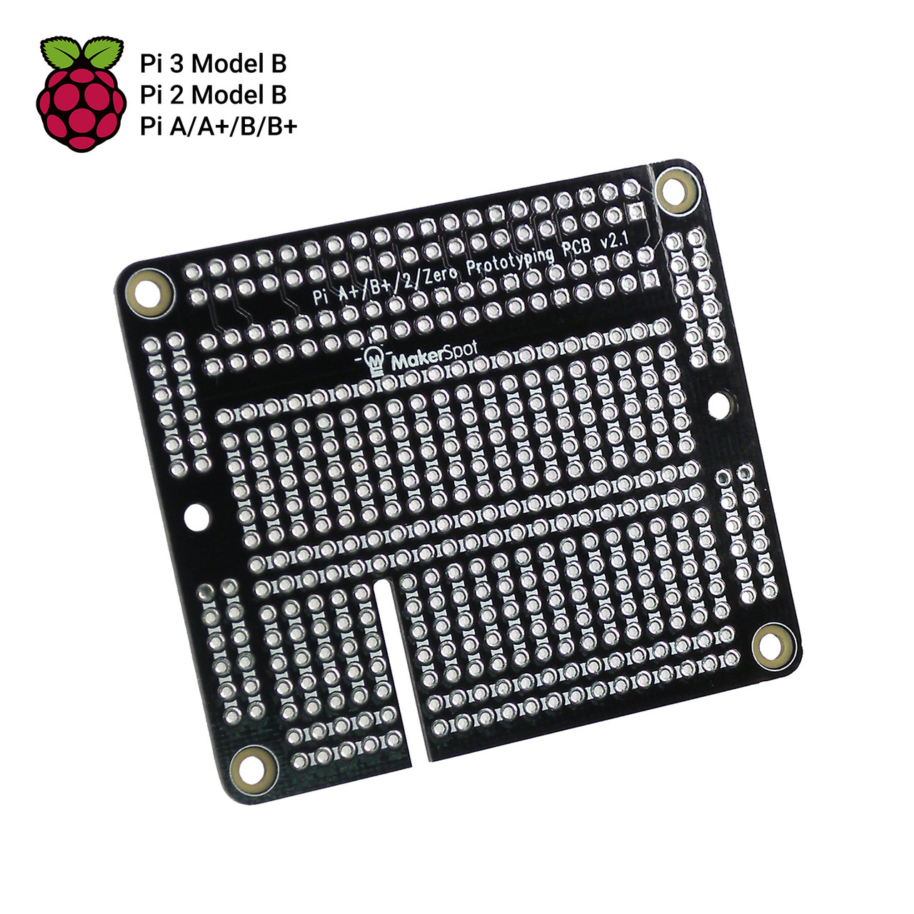 Rk Education Breadboard for Prototyping Pack of 1-830 tie points clear Great for Arduino and Raspberry PI