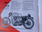 1956 Norton motorcycle 350 500 600