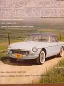 1963 MG -B, Austin Healey 3000, Pegaso Z-102, Road and Track magazine