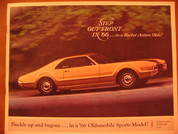 1966 Oldsmobile Toronado, Starfire, 442, brochure catalog