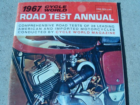 1967 Cycle World road test annual