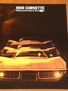 1969 Corvette Brochure catalog for sale