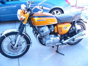 1970 Honda 750 with 8,700 miles from new