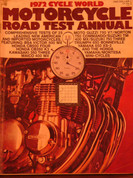 1972 Cycle World Road test annual
