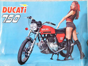 1972 Ducati 750 for sale brochure catalog