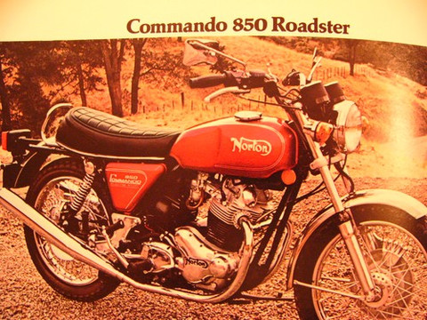 1975 Norton sales brochure catalog