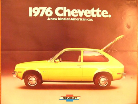 1976 Chevrolet Chevette deluxe dealer brochure catalog