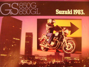 1983 Suzuki GS 850 Suzuki GS850GL