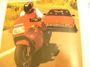 1987 Ferrari Mondial vs. Ducati 750 Paso,Motor Trend November 1987