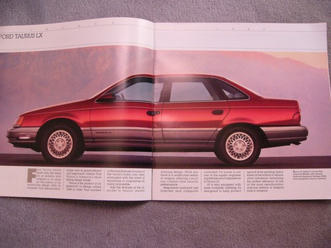 1989 Ford Taurus brochure catalog for sale