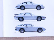 1989 Porsche 911, 928, 944 car brochure catalog for sale