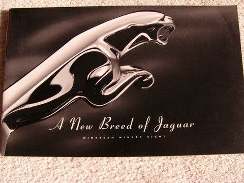 1998 Jaguar brochure catalog