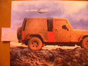 2004 Jeep Wrangler novelty brochure catalog