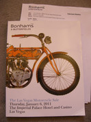 Bonhams 2011 Las Vegas Motorcycle Catalog
