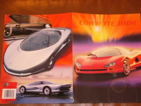 Corvette Indy concept show car
