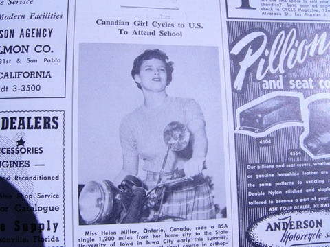Cycle magazine november 1954