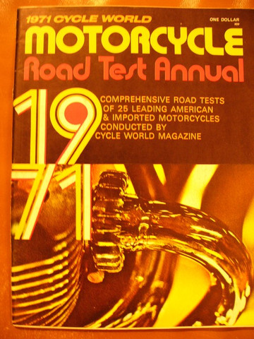 Cycle World Road test annual 1970 models