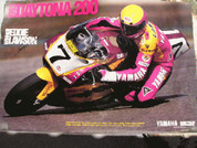 Eddie Lawson Daytona 1993 poster
