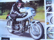 Excelsior,1965 Harley Sportster XLCH, Norton model 50, Velocette Thruxton Seeley