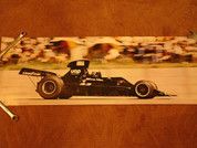 1973 George Follmer Formula one GP Shadow poster