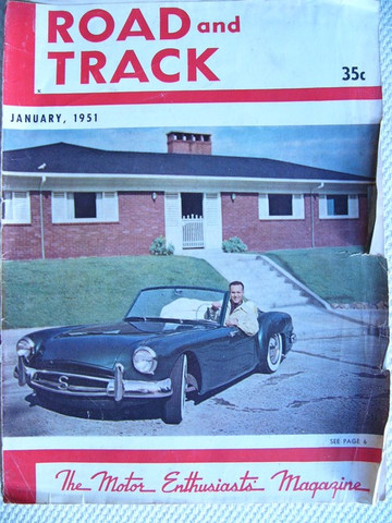 Italian issue January 1951 Road and Track