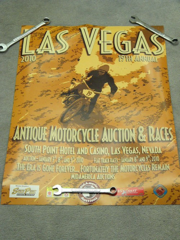 2010 mid america motorcycle auction poster