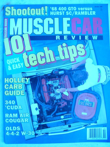 Muscle car repair guide, Pontiac GTO, 340 Cuda, Oldsmobile 442