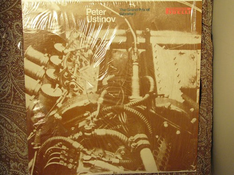 Peter Ustinov Grand Prix of Gibraltor Pirelli promo album