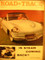 Jaguar XKSS versus Corvette, VW Karmann Ghia,Volvo 544,Road and Track magazine April 1957