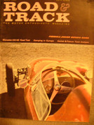 Road and Track magazine April 1960 Mercedes 220SE,Fiat 1500,