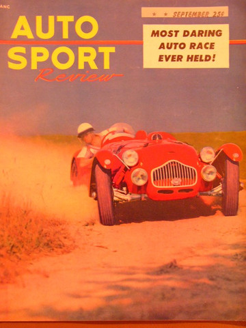 Sept.1952 Auto Sport Review,Siata road test