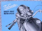 Velocette motorcycle brochure catalog