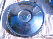 Volvo hubcap 9 1/2 inch diameter.