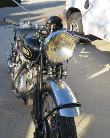 1948 vincent rapide black shadow motorcycle for sale