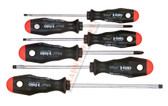FELO 53521 6 pc Slotted & Phillips Screwdriver Set - 2 Component Handle