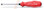 FELO 24036 1/4" x 5" Slotted Screwdriver - PPC Handle with Metal Cap