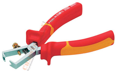 FELO 50867 Comfort Grip Insulated Insulation Stripping Pliers 6-5/16" long