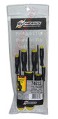 74632 Bondhus Set 8 ProHold Balldriver Screwdrivers .050-5/32