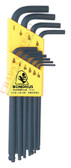 10938 Bondhus Set 10 Balldriver L-wrenches 1/16-1/4