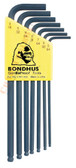 10945 Bondhus Set 7 Balldriver L-wrenches 5/64-3/16