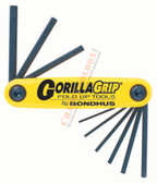 12585 Bondhus Set 5 Hex Fold-up Tools 3/16-3/8