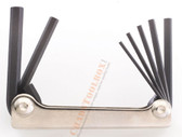 14585 Bondhus Set 5 Hex Fold-up Tools 3/16-3/8