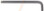 75756 Bondhus 3mm ProHold Balldriver L-wrench