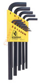 12137 Bondhus Set 13 Hex L-wrenches .050-3/8 - Long