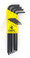 12138 Bondhus Set 10 Hex L-wrenches 1/16-1/4 - Long
