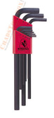 12199 Bondhus Set 9 Hex L-wrenches 1.5-10mm - Long