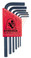 12246 Bondhus Set 6 Hex L-wrenches 1.5-5mm - Short