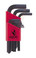 12299 Bondhus Set 9 Hex L-wrenches 1.5-10mm - Short